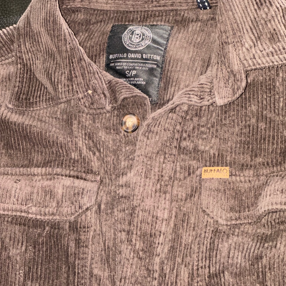 Buffalo David Bitton Brown Corduroy Jacket